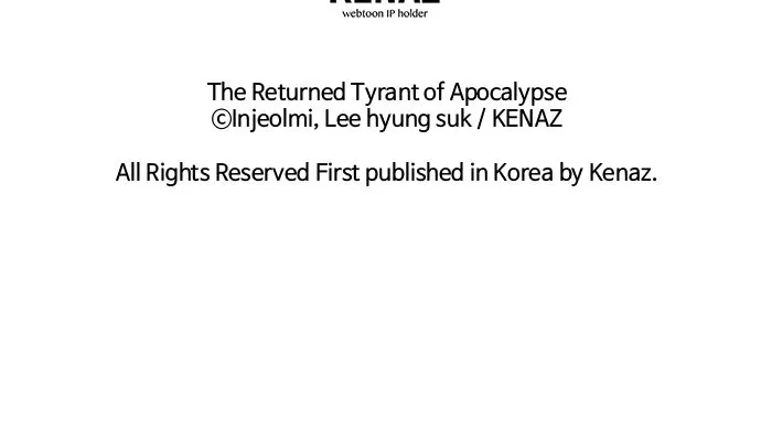 The Tyrant of the Apocalypse Returns Chapter 40 page 103 - 