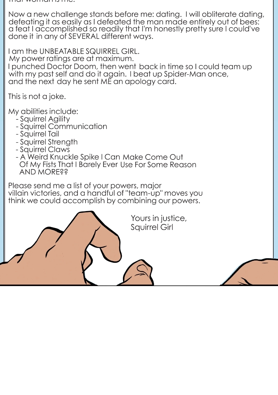 Read The Unbeatable Squirrel Girl chapter 32 image 3 on Lezhin