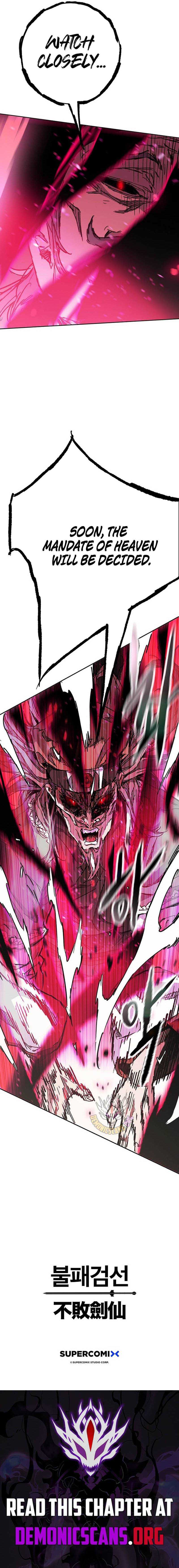 The Undefeatable Swordsman Chapter 294 page 13 - 