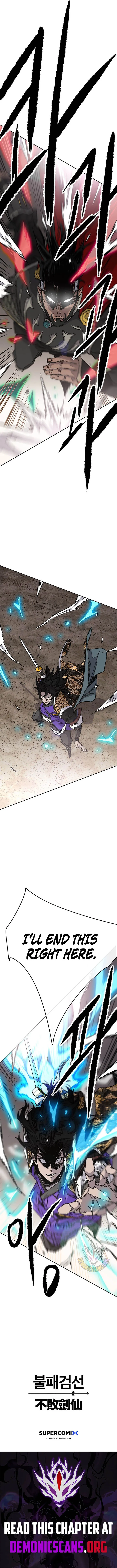 The Undefeatable Swordsman Chapter 305 page 13 - 