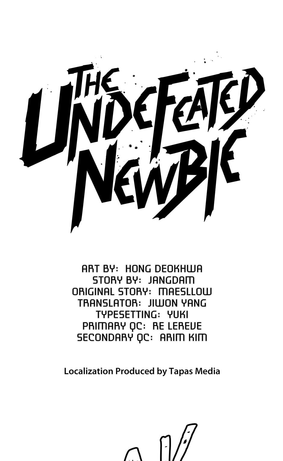 Read The Undefeated Newbie chapter 17 image 39 on Lezhin