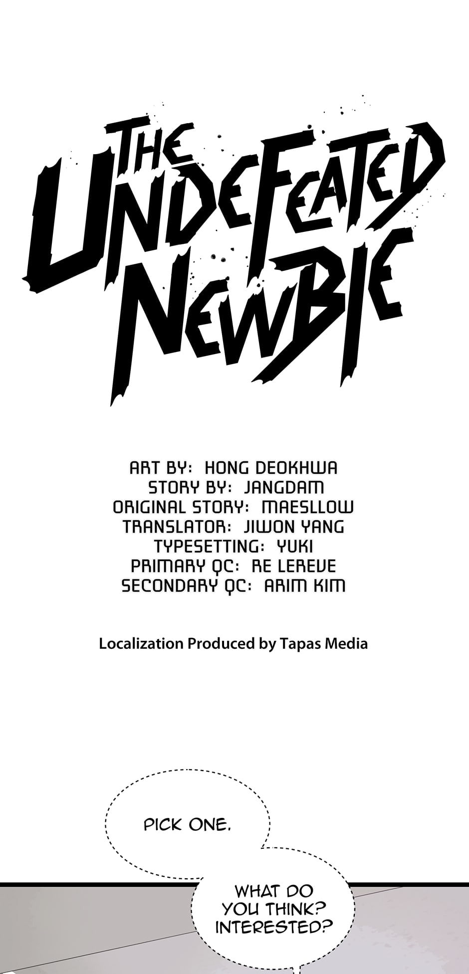 Read The Undefeated Newbie chapter 22 image 10 on Lezhin