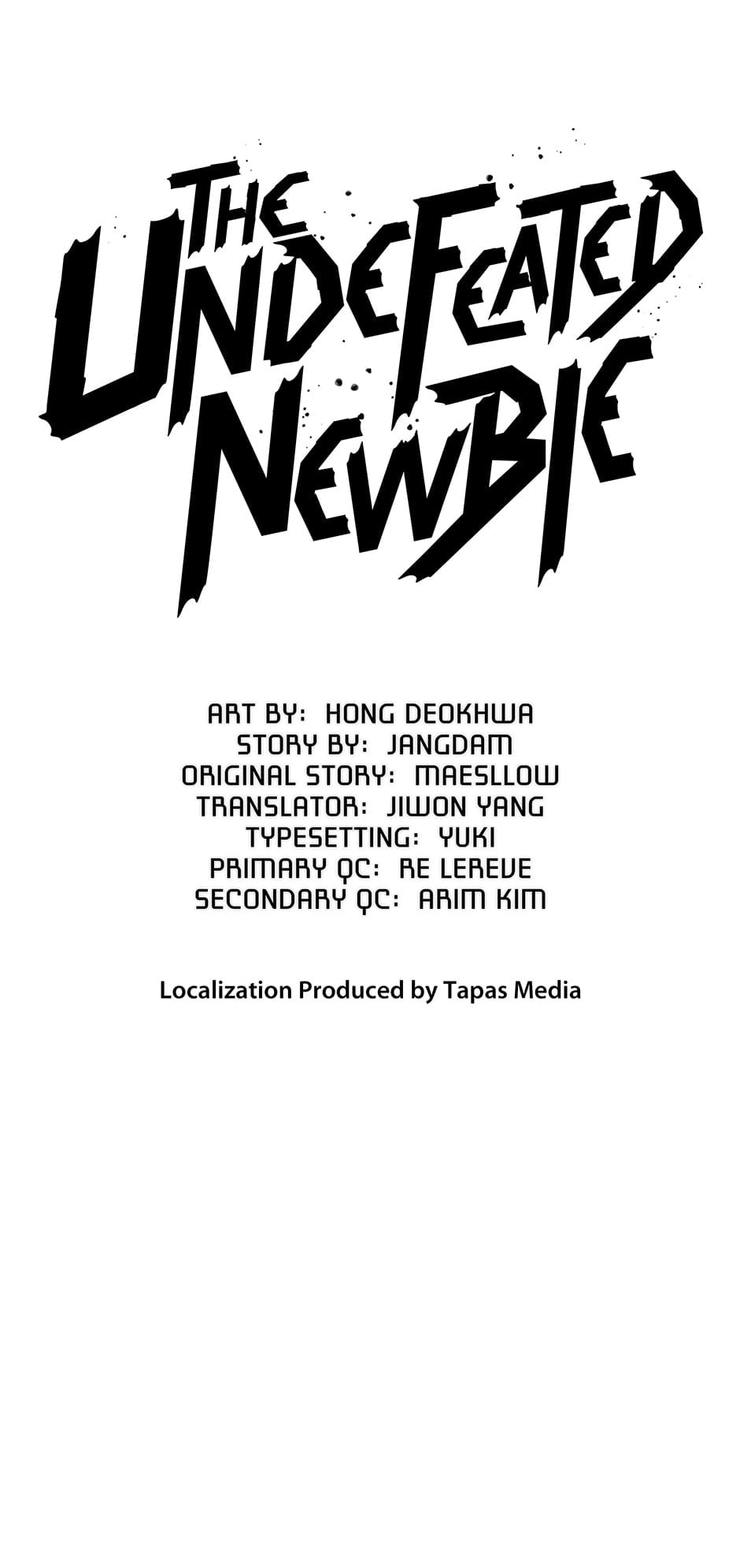 Read The Undefeated Newbie chapter 26 image 3 on Lezhin