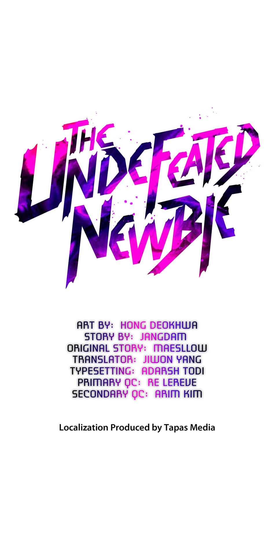 Read The Undefeated Newbie chapter 3 image 3 on Lezhin