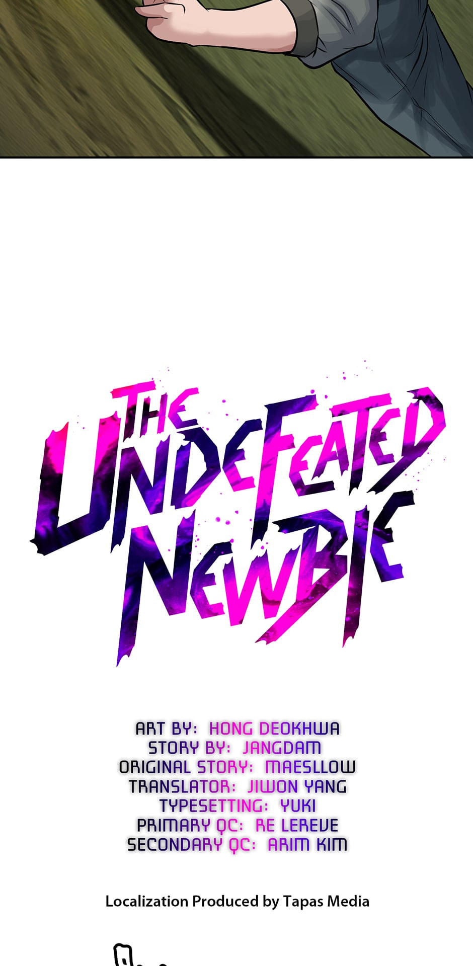Read The Undefeated Newbie chapter 40 image 1 on Lezhin
