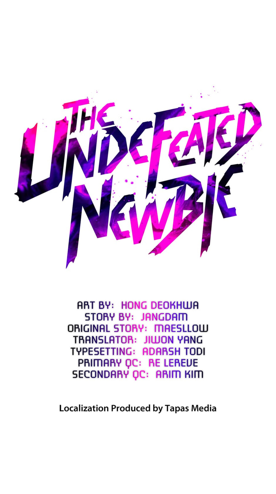 Read The Undefeated Newbie chapter 5 image 4 on Lezhin