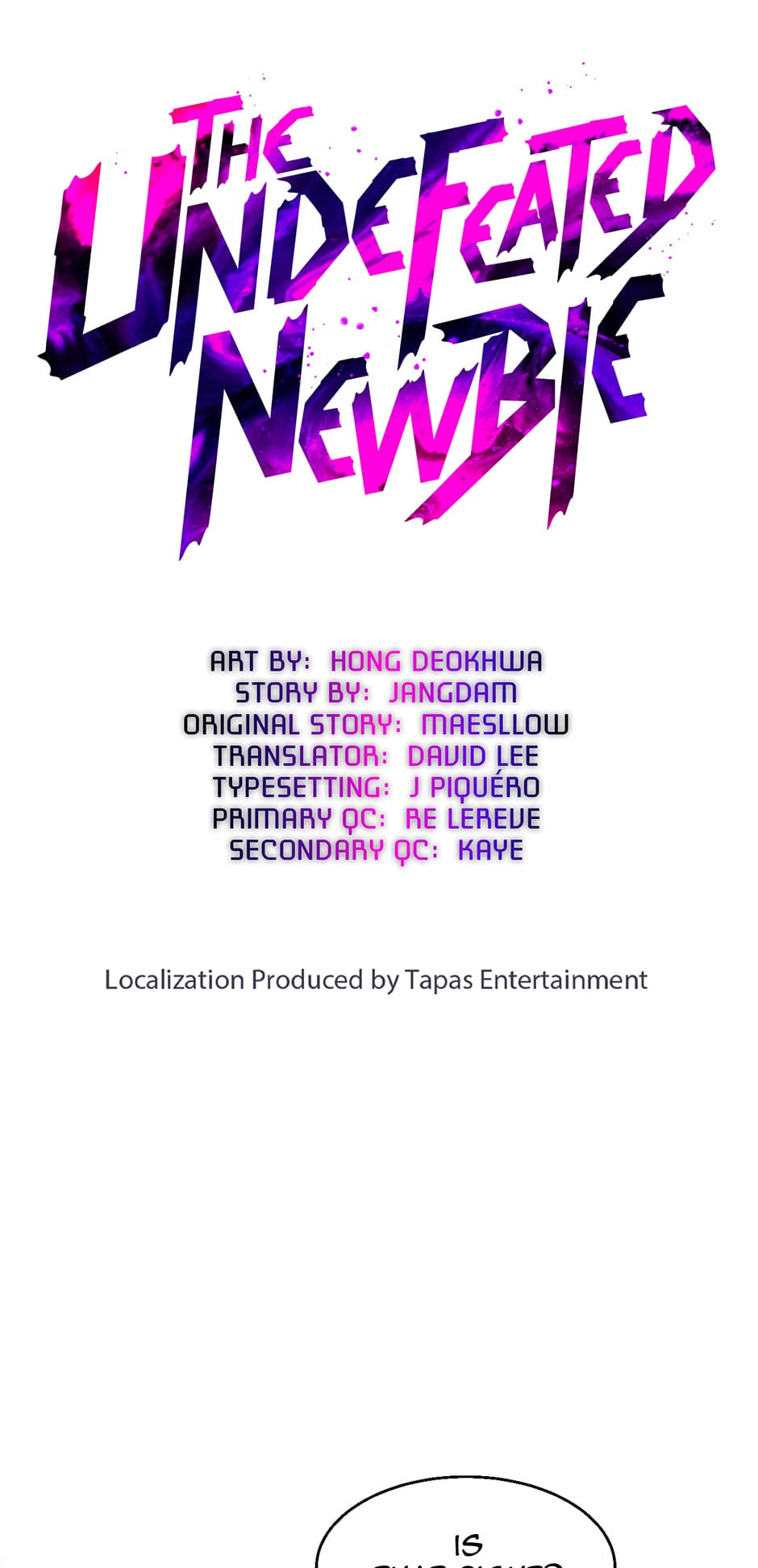 Read The Undefeated Newbie chapter 56 image 6 on Lezhin