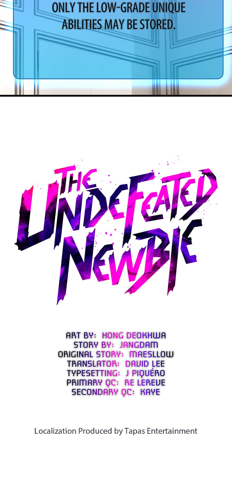 Read The Undefeated Newbie chapter 57 image 19 on Lezhin