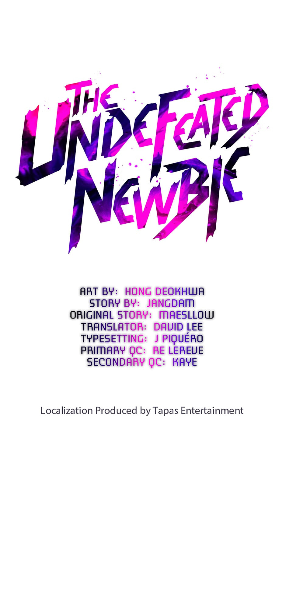Read The Undefeated Newbie chapter 60 image 3 on Lezhin