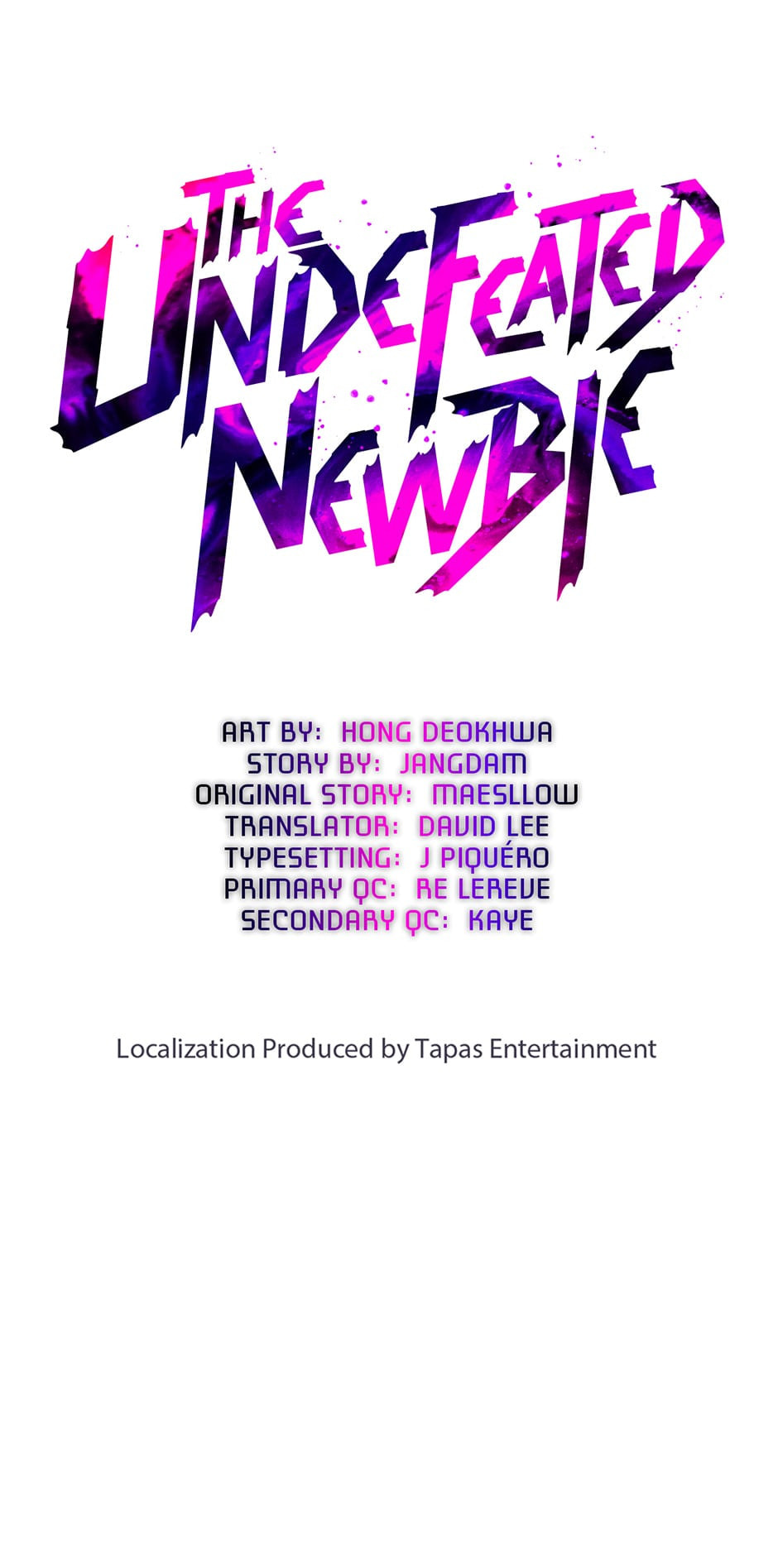 Read The Undefeated Newbie chapter 61 image 3 on Lezhin
