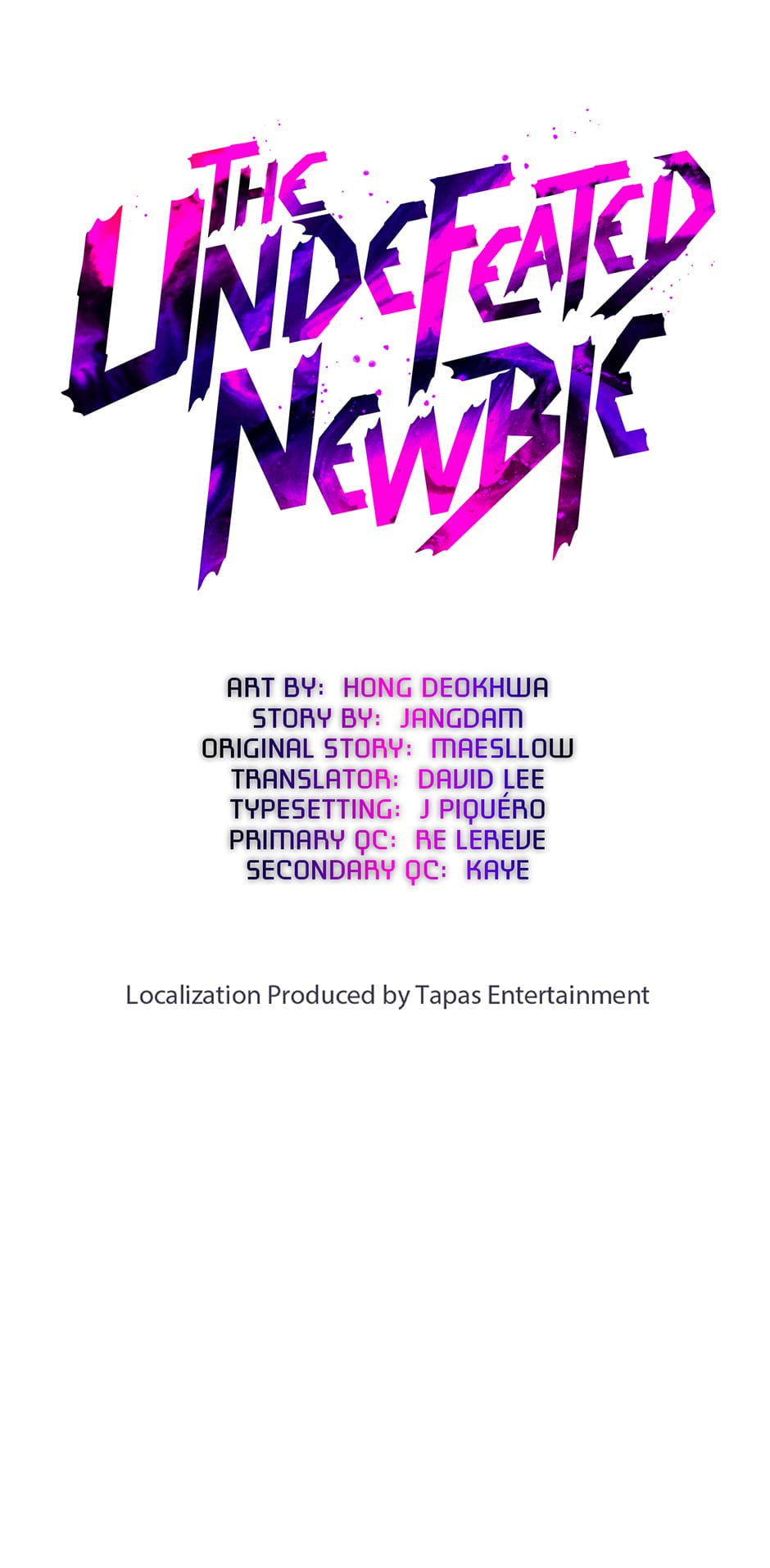 Read The Undefeated Newbie chapter 67 image 17 on Lezhin