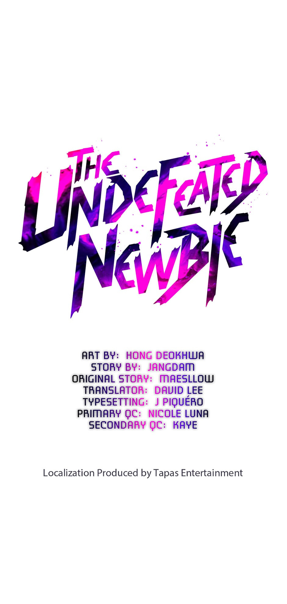 Read The Undefeated Newbie chapter 73 image 3 on Lezhin