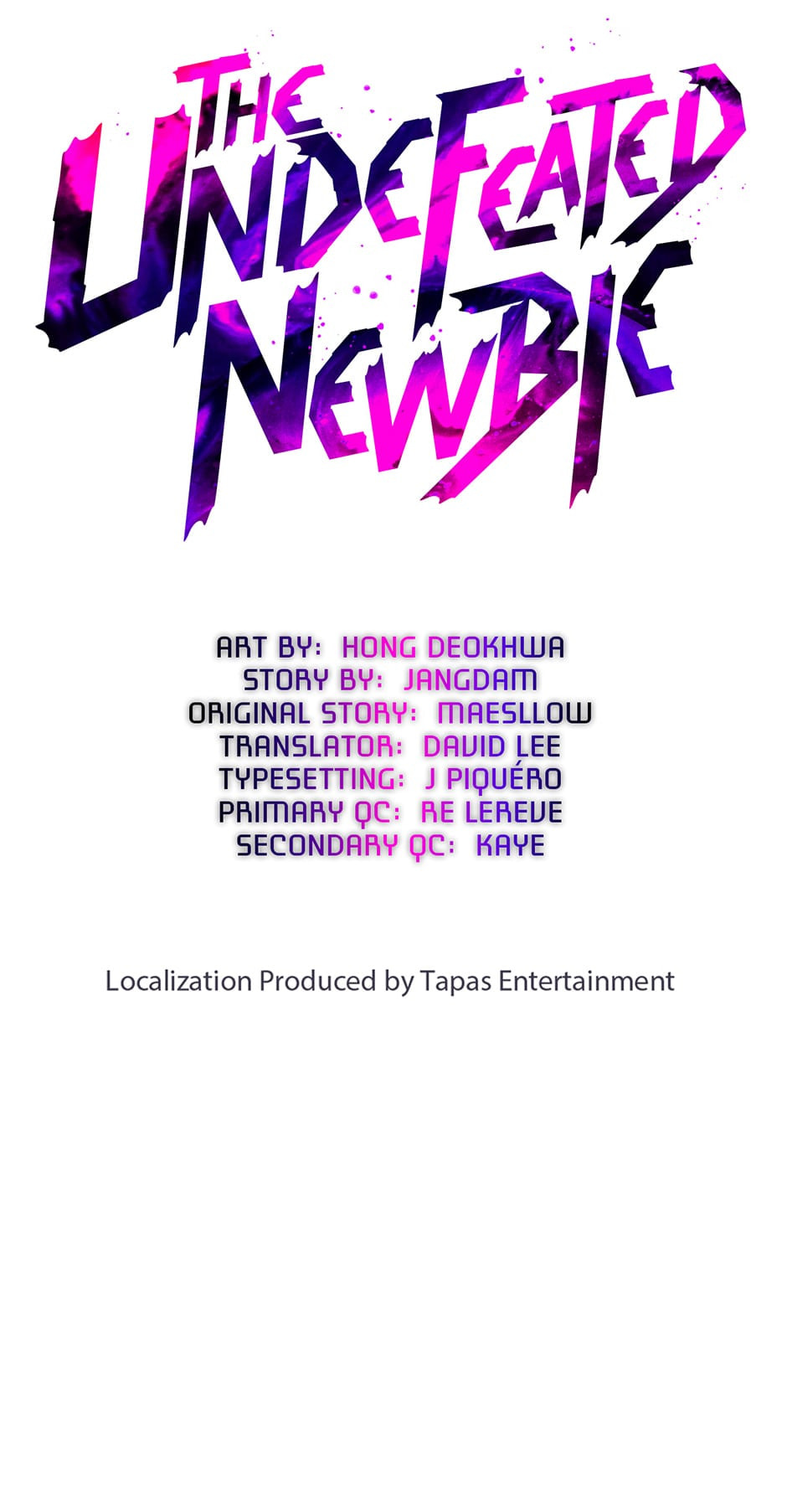 Read The Undefeated Newbie chapter 77 image 4 on Lezhin
