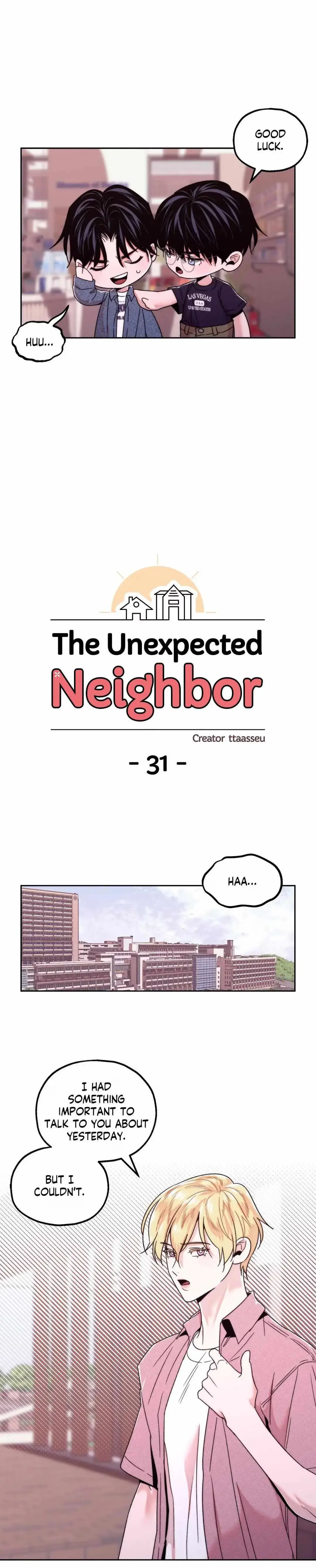The Unexpected Neighbor Chapter 31 page 6 - 