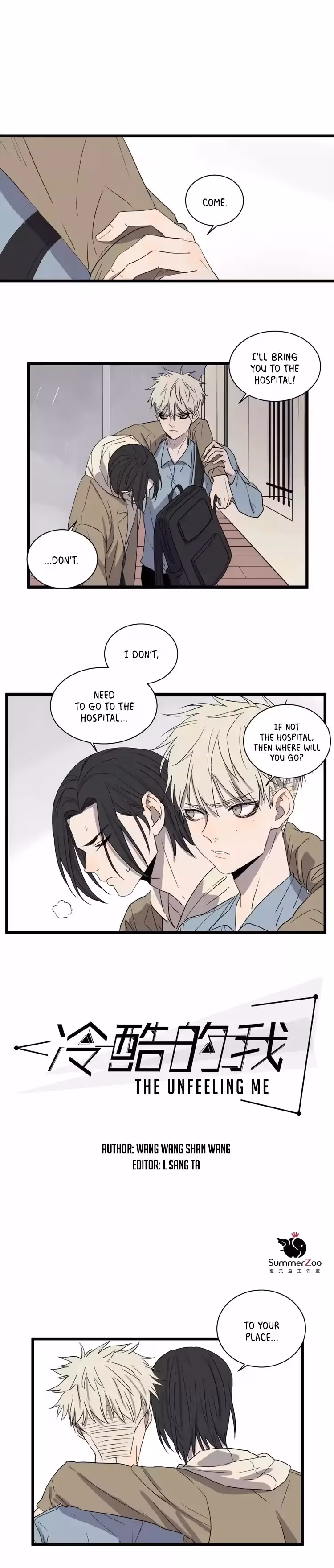 Read The Unfeeling Me chapter 16 image 3 on Lezhin