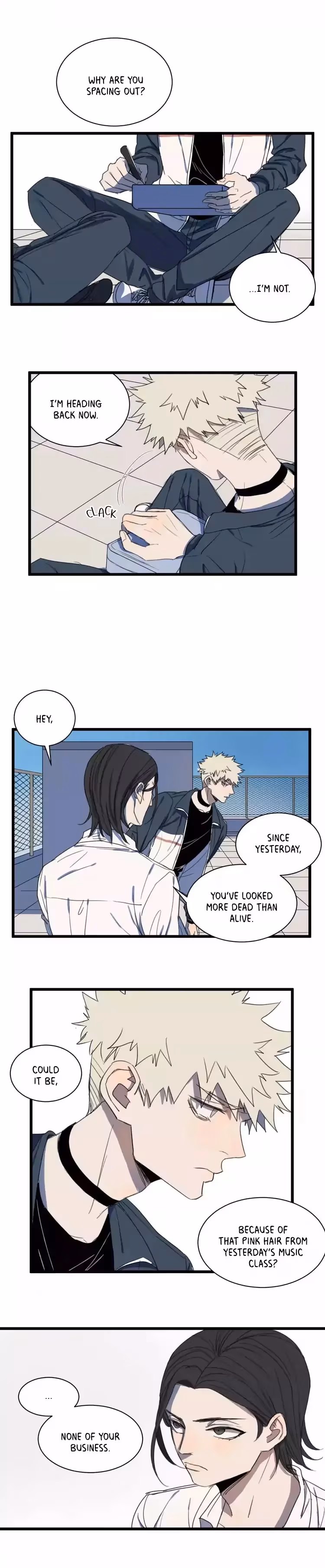 Read The Unfeeling Me chapter 5 image 1 on Lezhin