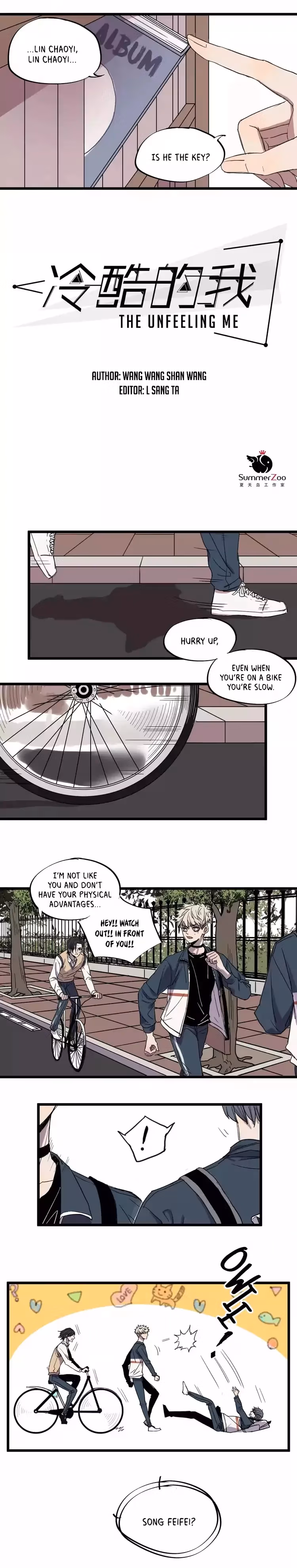 Read The Unfeeling Me chapter 8 image 2 on Lezhin
