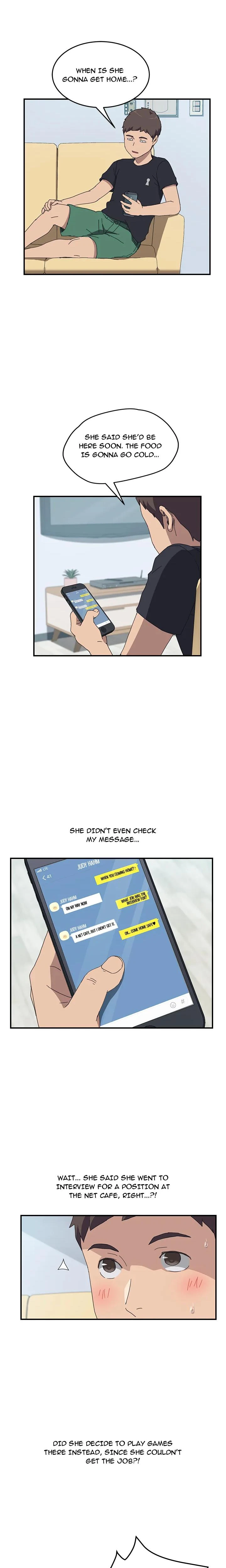 Read The Unwanted Roommate chapter 15 image 6 on Lezhin