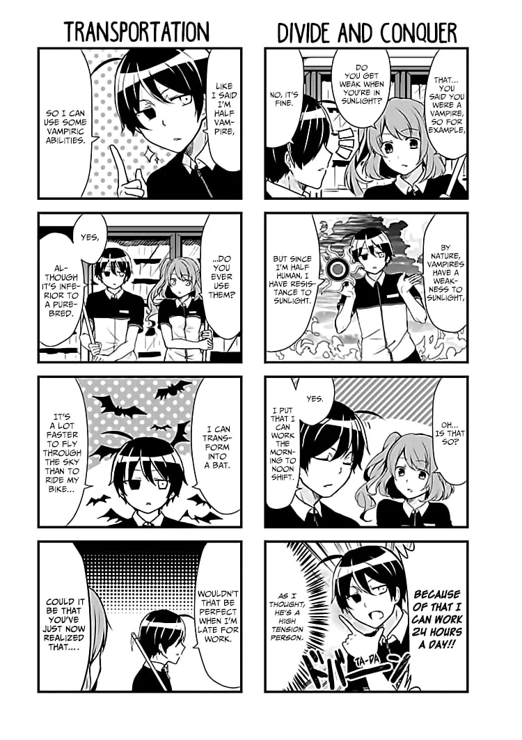 Read The Vampire Part-Timer Kirishima-kun chapter 1 image 3 on Lezhin