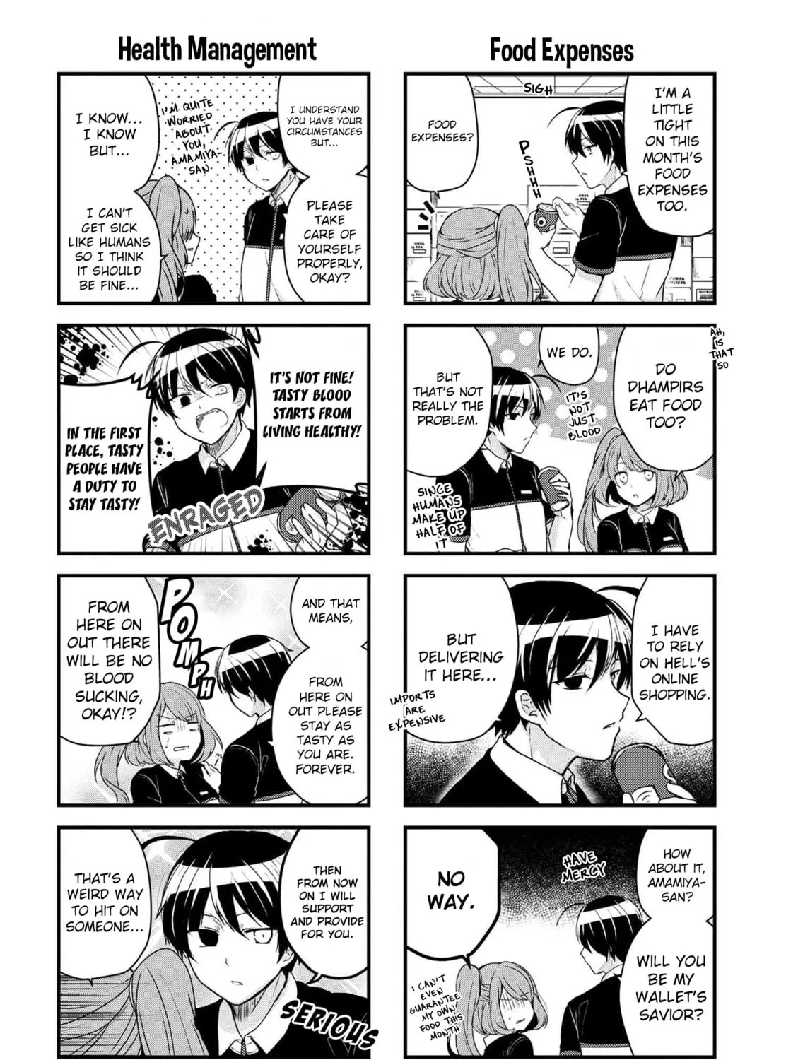 Read The Vampire Part-Timer Kirishima-kun chapter 14.1 image 4 on Lezhin