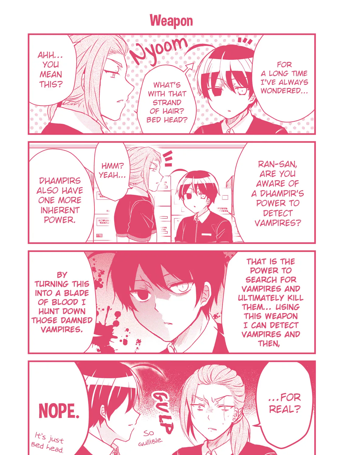 Read The Vampire Part-Timer Kirishima-kun chapter 16.5 image 24 on Lezhin