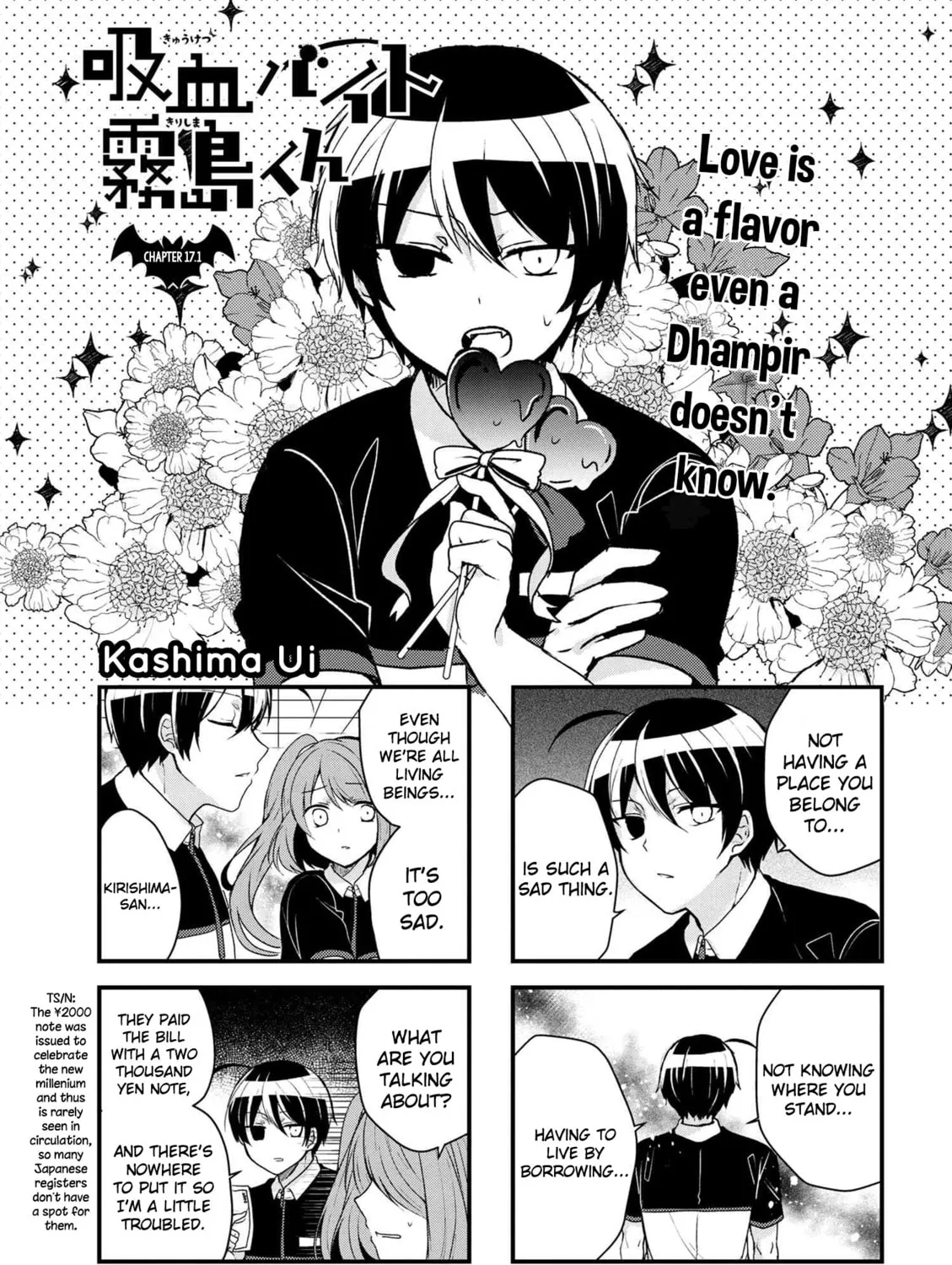 Read The Vampire Part-Timer Kirishima-kun chapter 17.1 image 8 on Lezhin