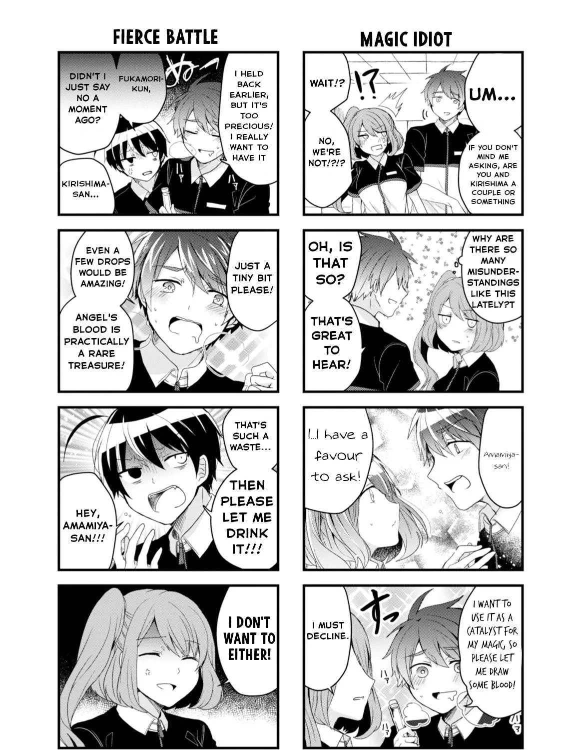 Read The Vampire Part-Timer Kirishima-kun chapter 23 image 16 on Lezhin