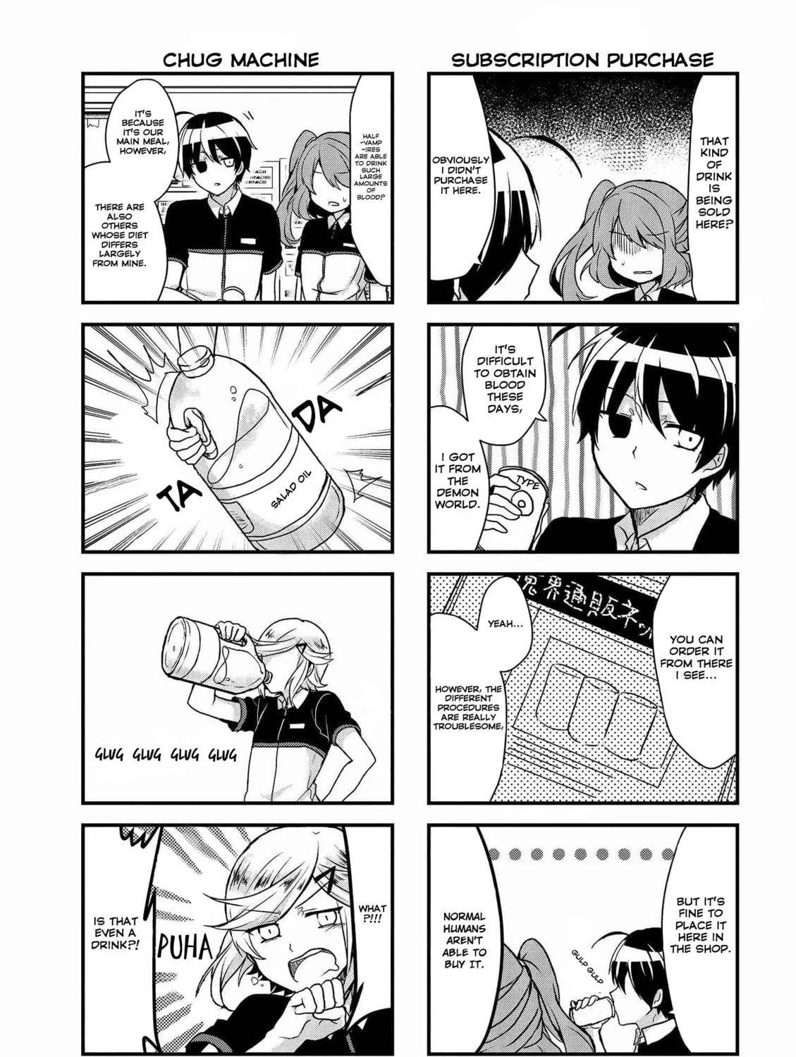 Read The Vampire Part-Timer Kirishima-kun chapter 4.1 image 6 on Lezhin