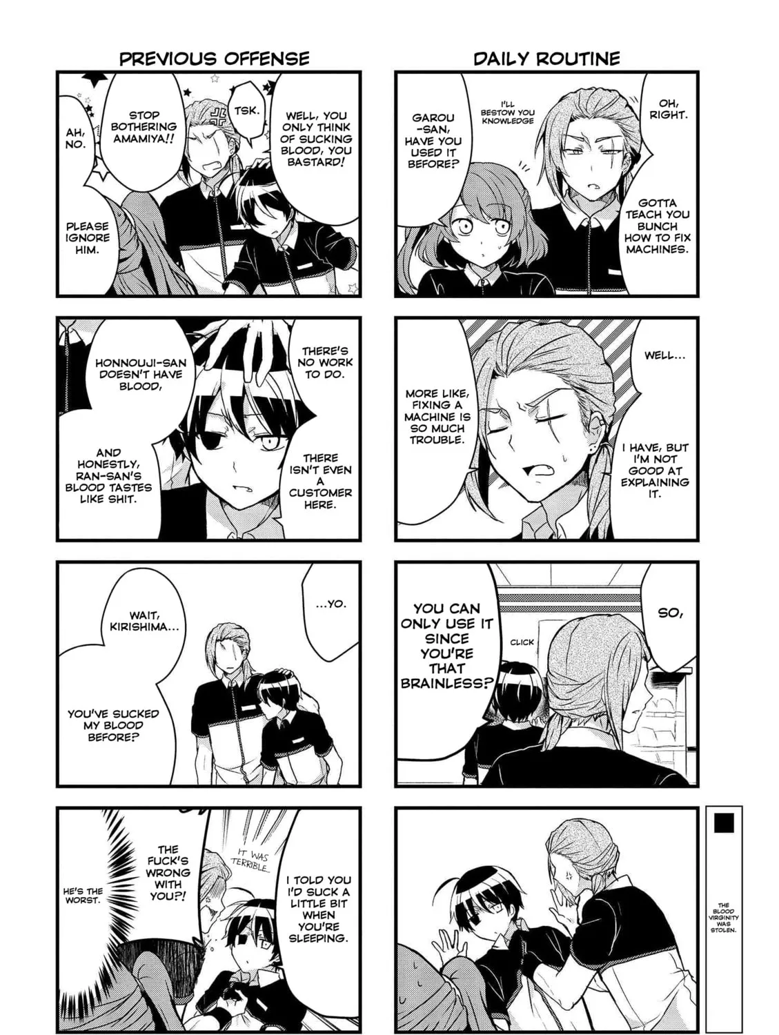 Read The Vampire Part-Timer Kirishima-kun chapter 5.1 image 8 on Lezhin