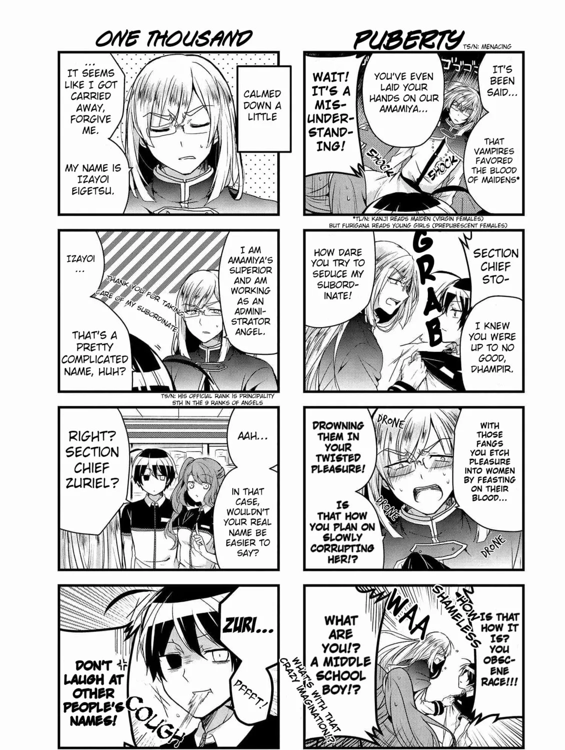 Read The Vampire Part-Timer Kirishima-kun chapter 8.1 image 8 on Lezhin