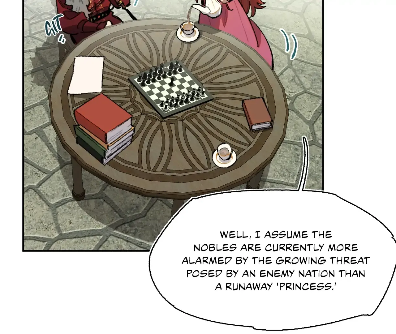 Read The Veiled Queen chapter 40 image 14 on Lezhin
