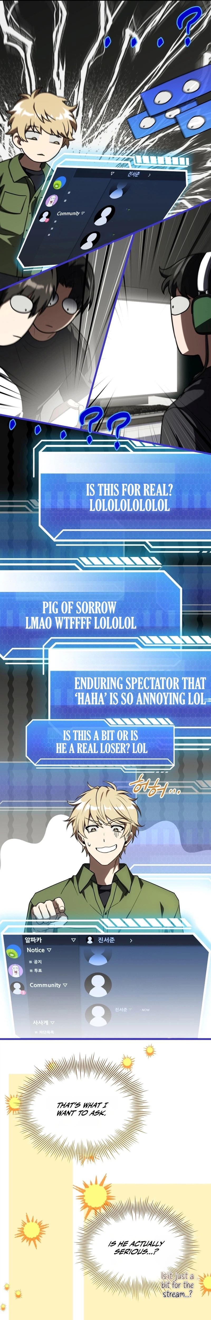 Read The Veteran Swordmaster’s Stream chapter 14 image 22 on Lezhin