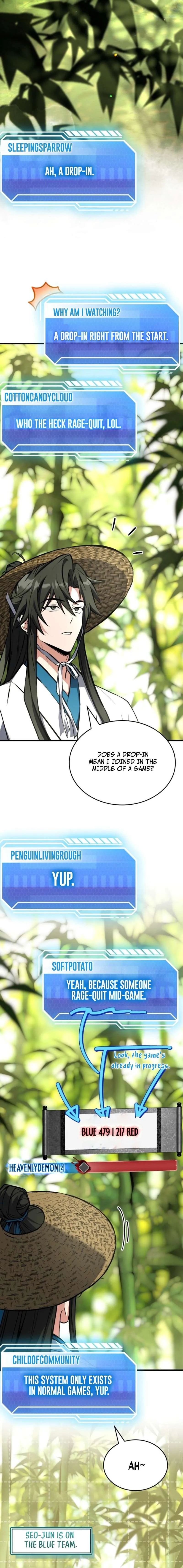 Read The Veteran Swordmaster’s Stream chapter 33 image 1 on Lezhin