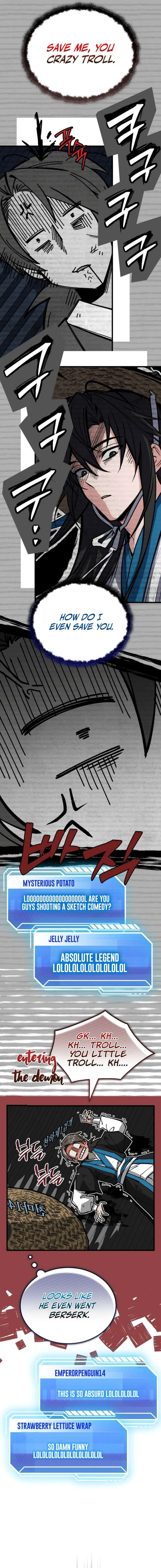 Read The Veteran Swordmaster’s Stream chapter 33 image 14 on Lezhin
