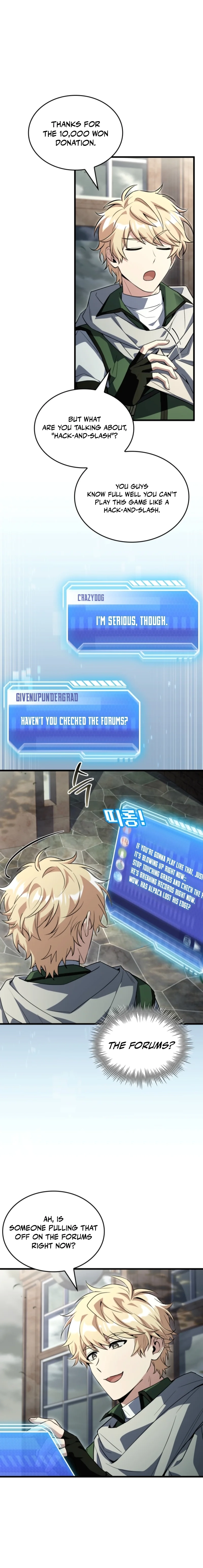 Read The Veteran Swordmaster’s Stream chapter 9 image 14 on Lezhin