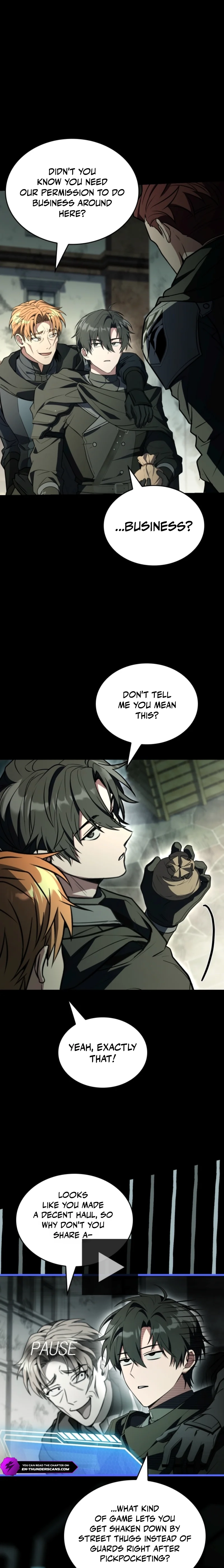 Read The Veteran Swordmaster’s Stream chapter 9 image 4 on Lezhin
