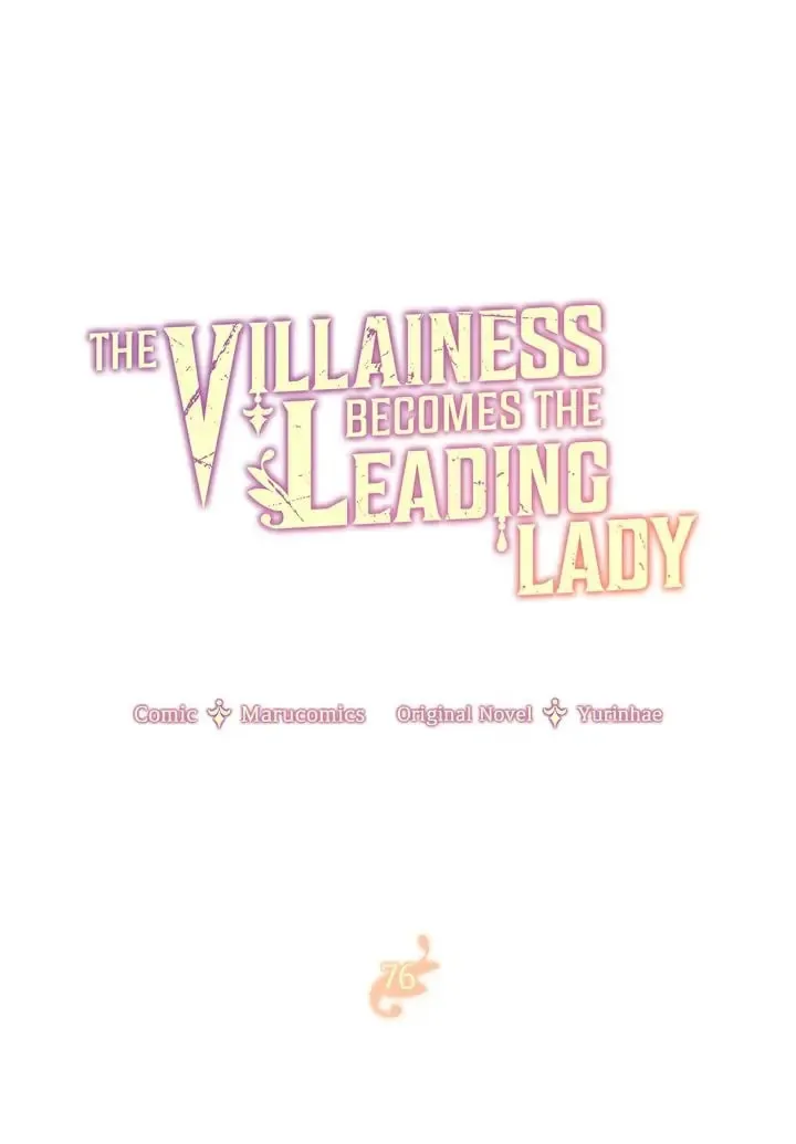 The Villainess Becomes the Leading Lady Chapter 76 page 1 - 