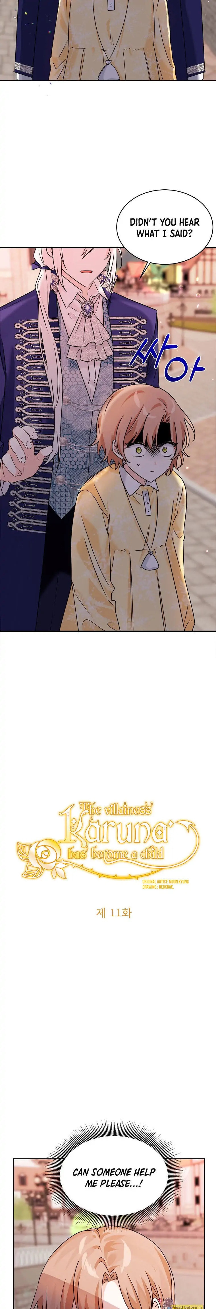 Read The Villainess Has Shrunk! chapter 11 image 6 on Lezhin
