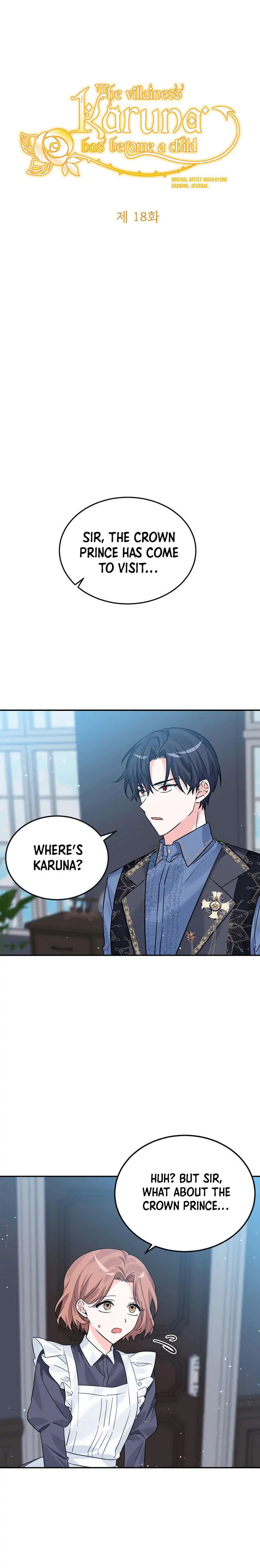 Read The Villainess Has Shrunk! chapter 18 image 1 on Lezhin