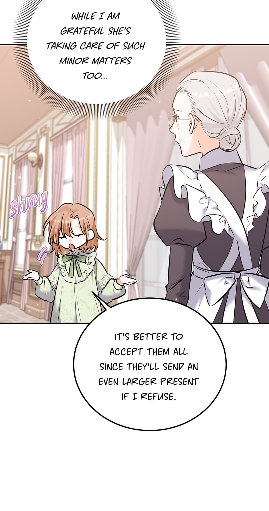 Read The Villainess Has Shrunk! chapter 38 image 18 on Lezhin