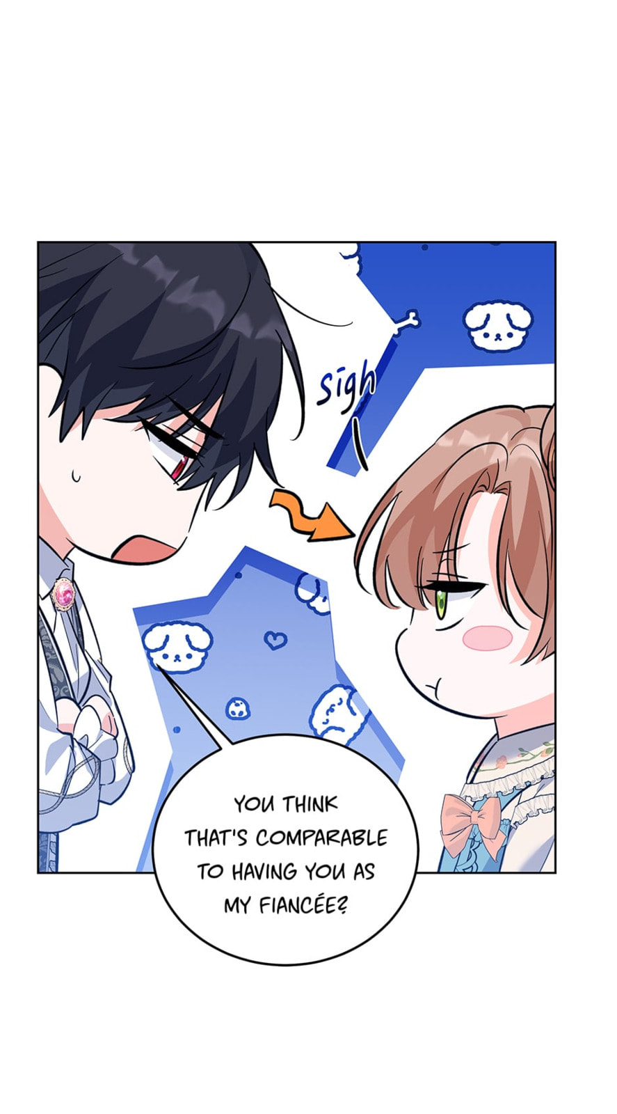 Read The Villainess Has Shrunk! chapter 55 image 58 on Lezhin