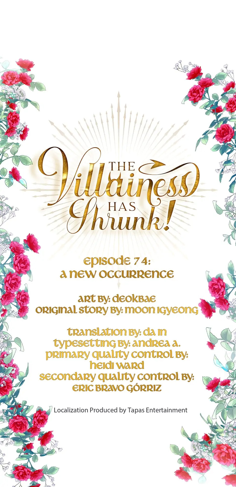 Read The Villainess Has Shrunk! chapter 74 image 1 on Lezhin