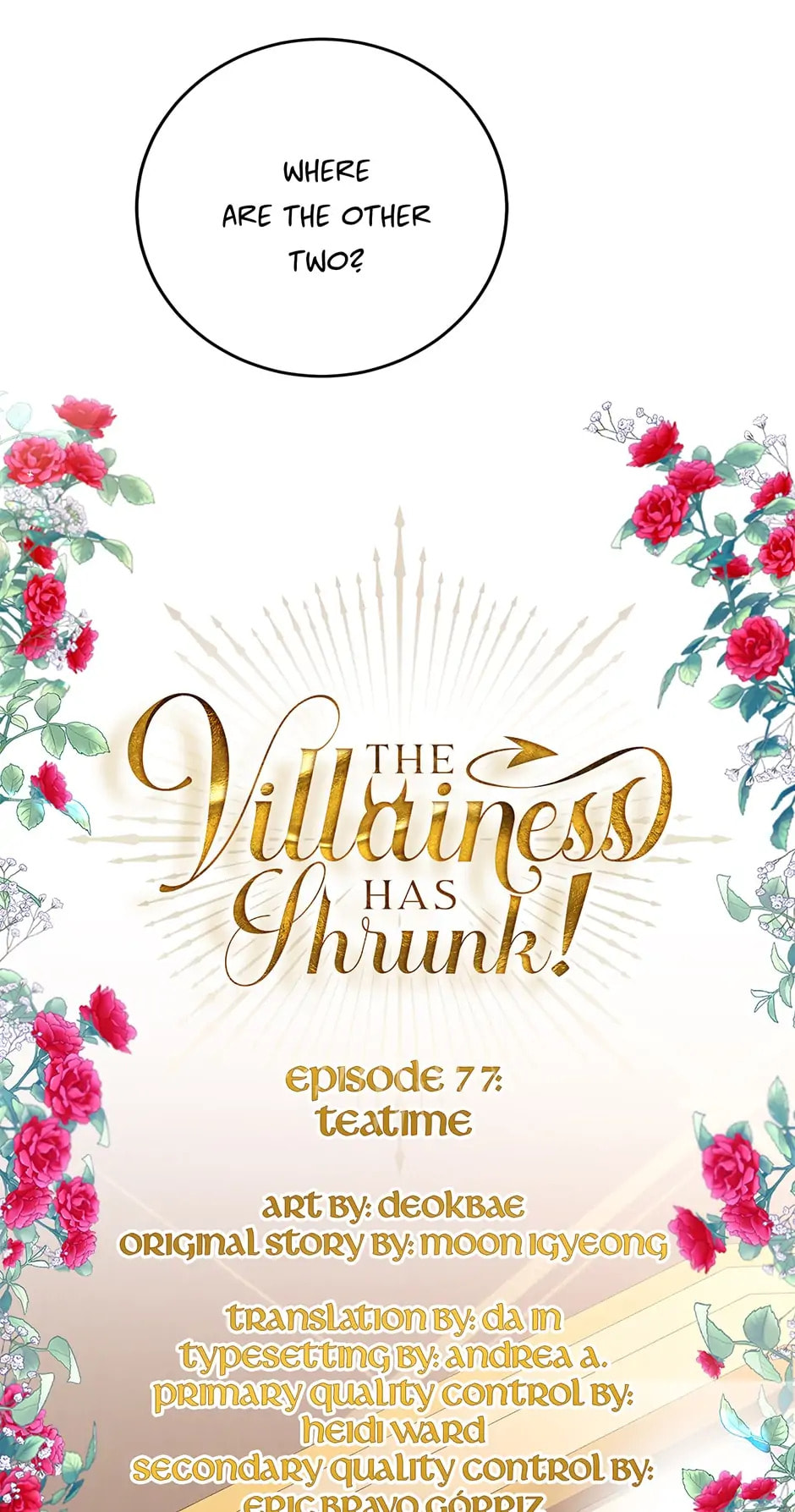 Read The Villainess Has Shrunk! chapter 77 image 2 on Lezhin
