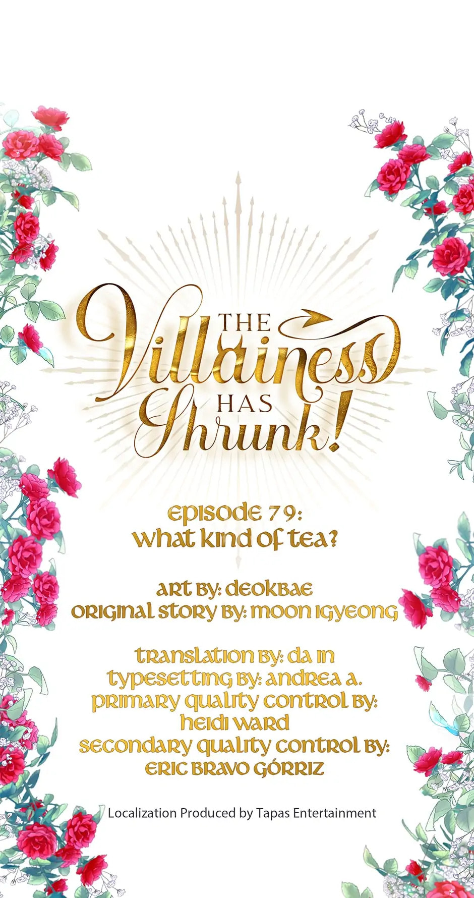 Read The Villainess Has Shrunk! chapter 79 image 1 on Lezhin