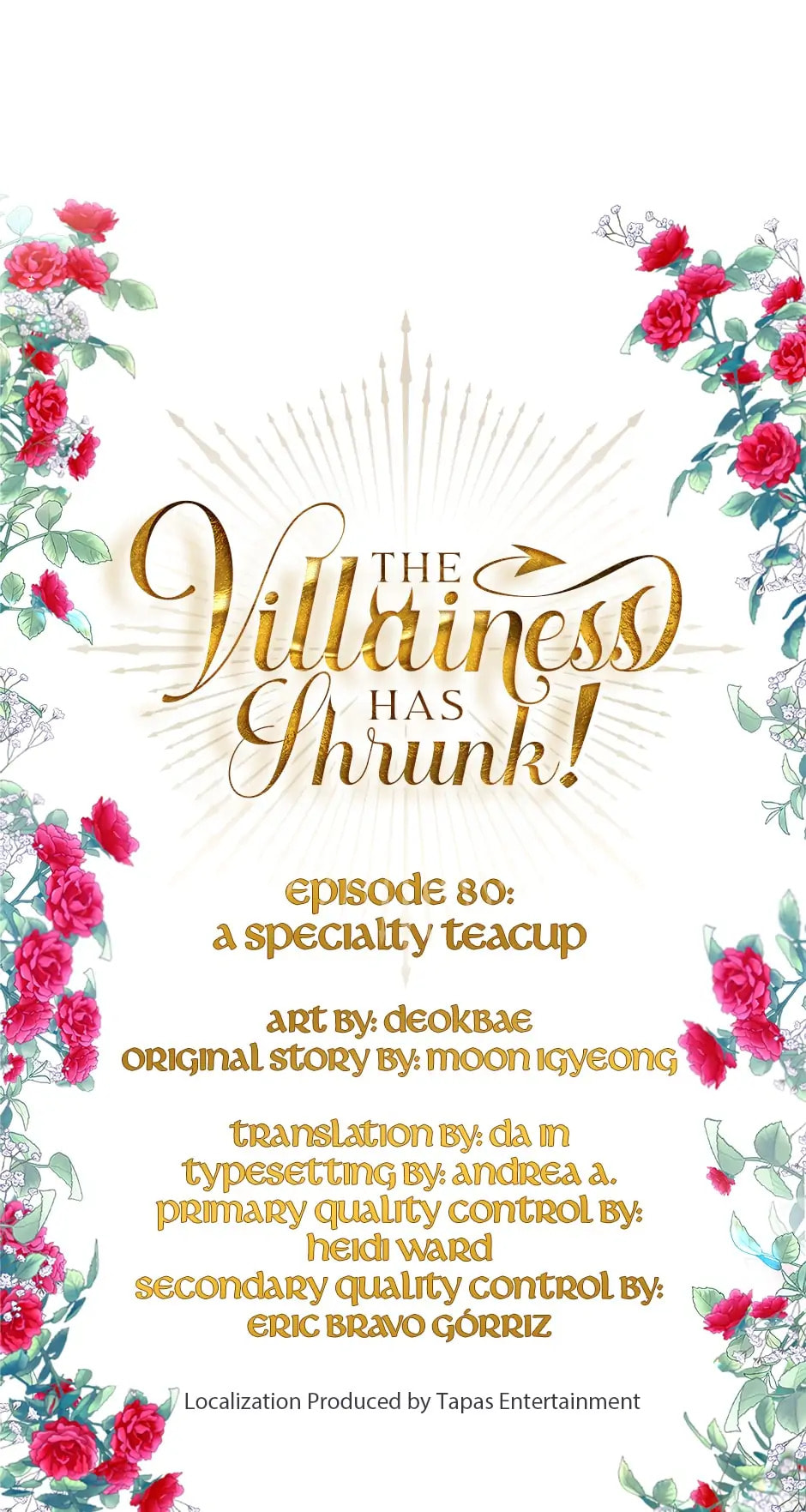 Read The Villainess Has Shrunk! chapter 80 image 1 on Lezhin