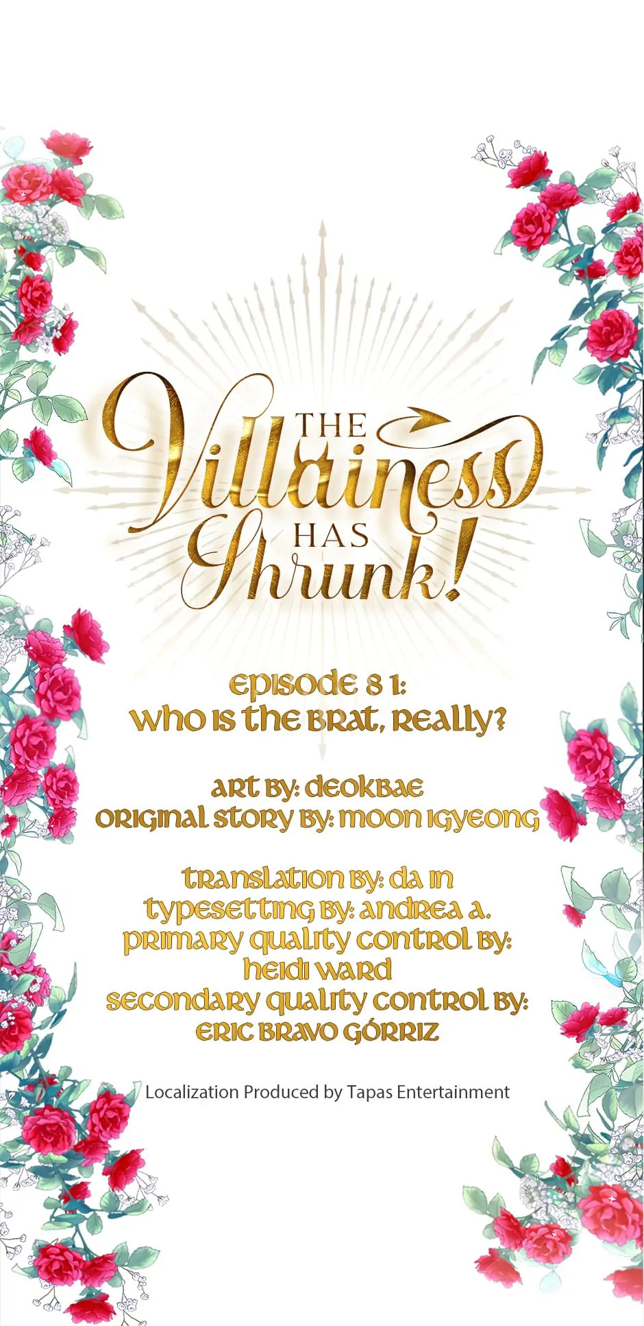 Read The Villainess Has Shrunk! chapter 81 image 1 on Lezhin