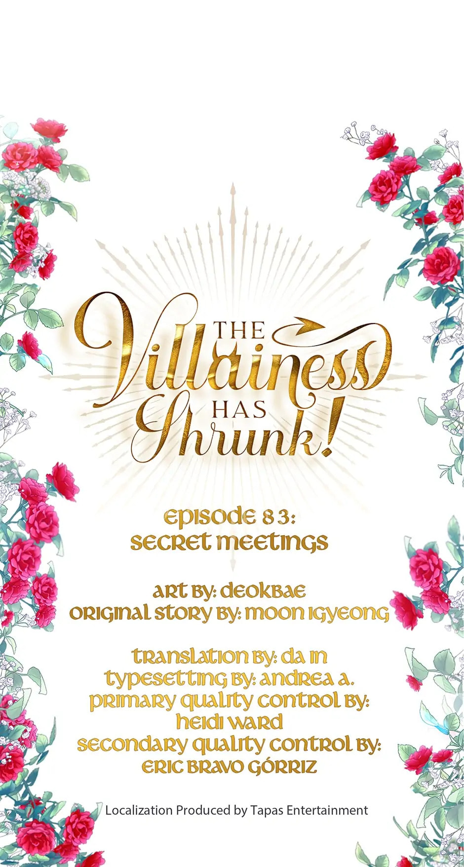 Read The Villainess Has Shrunk! chapter 83 image 1 on Lezhin