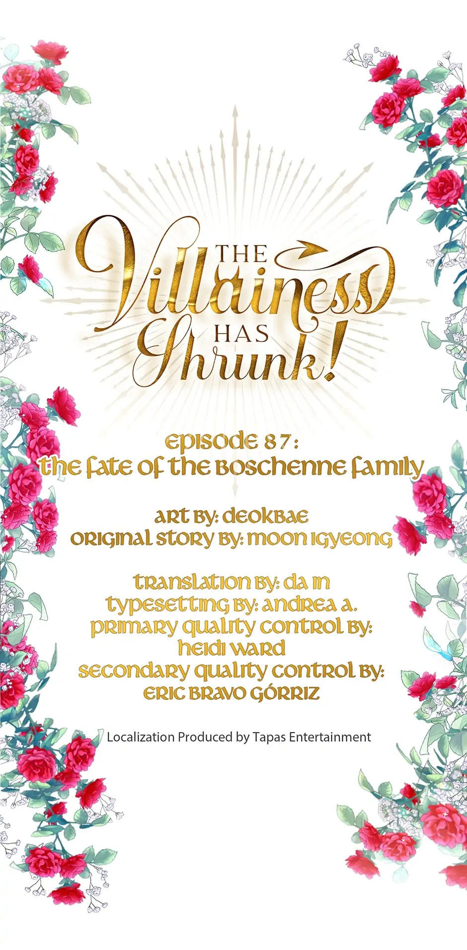 Read The Villainess Has Shrunk! chapter 87 image 2 on Lezhin
