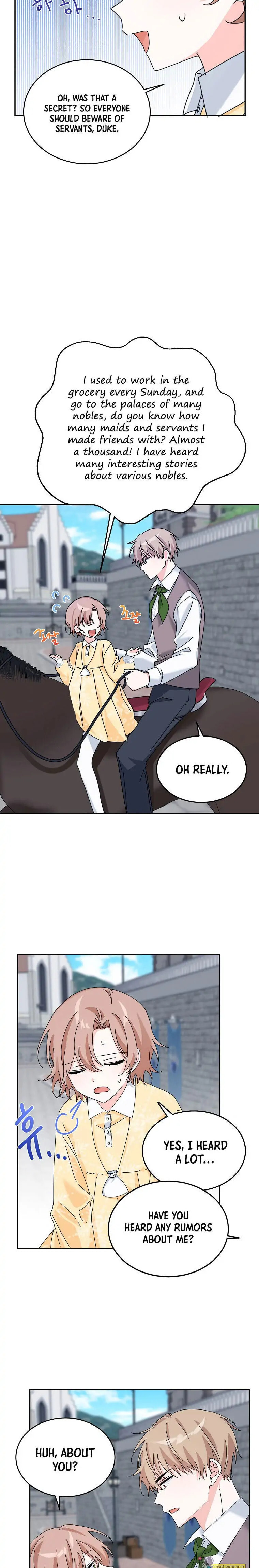 Read The Villainess Has Shrunk! chapter 9 image 14 on Lezhin