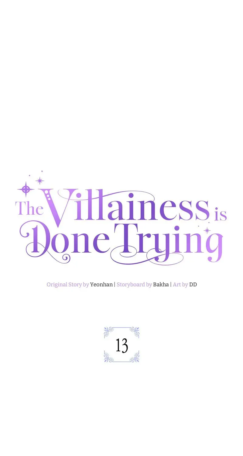 The Villainess Is Done Trying Chapter 13 page 61 - 